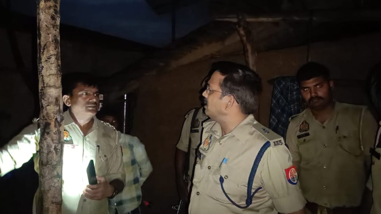 Son killed his father in sonbhadra protested against beating his wife step suspecting of black magic