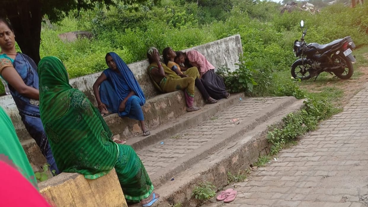 Mother and son died in road accident during morning walk in sonbhadra