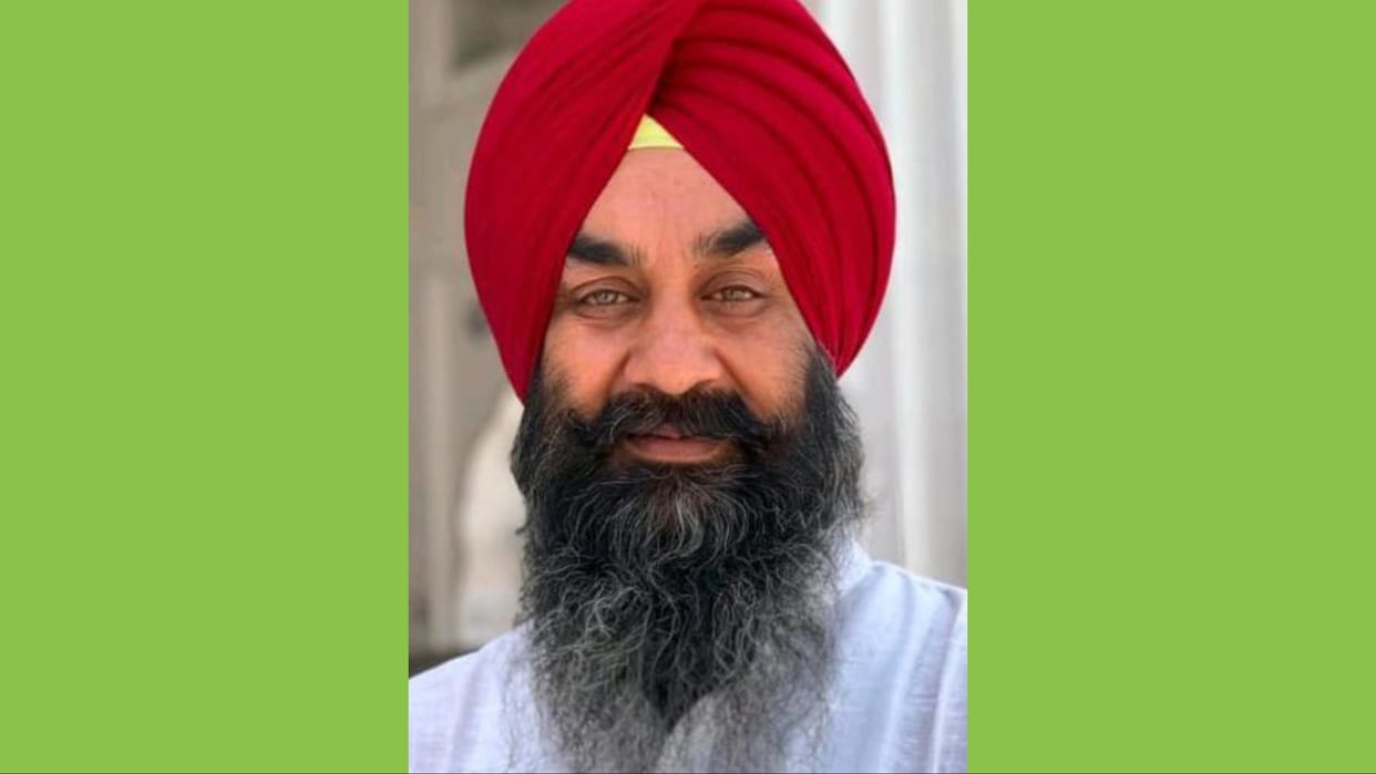 Kaithal: AAP District President Gajjan Singh Gobindpura left the party, became a Congressman