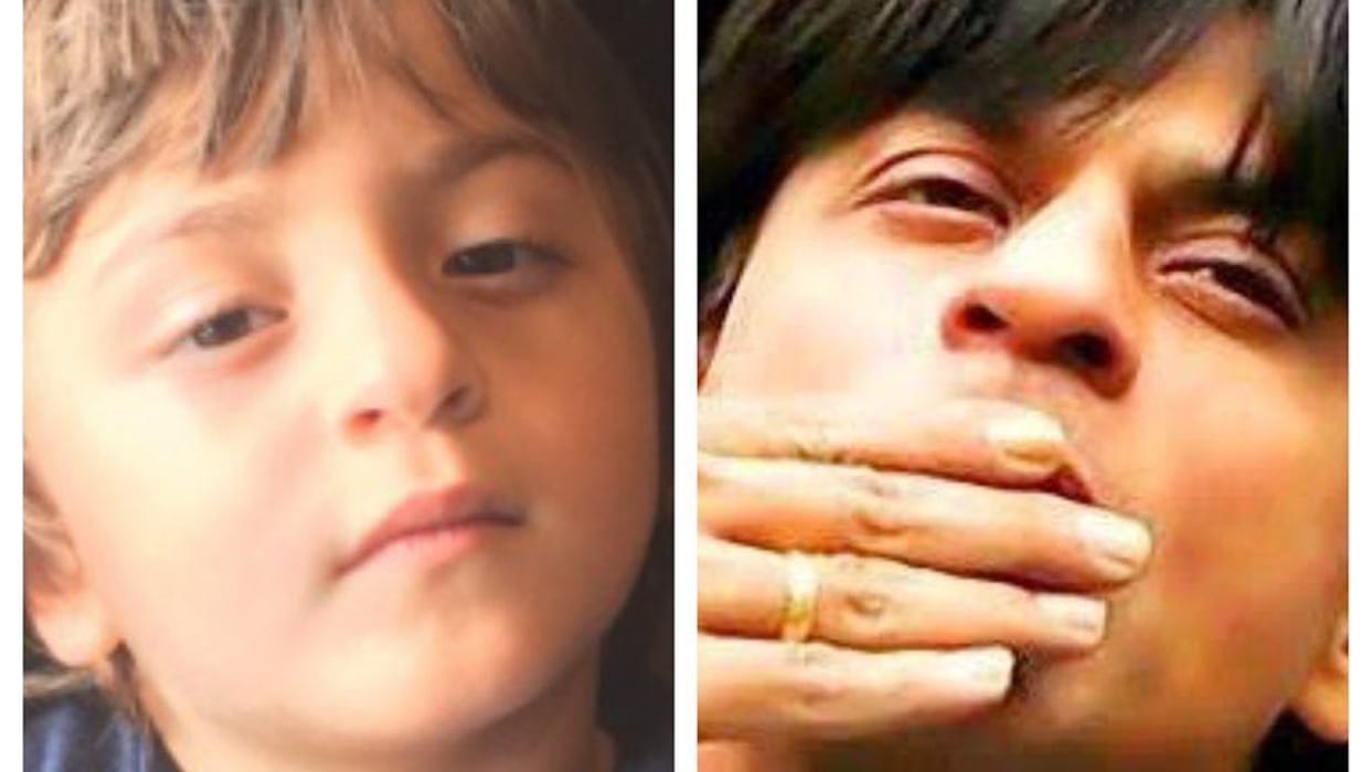 When Shah Rukh Khan Gauri younger son AbRam revealed was disturbed by Kajol after watching Dilwale