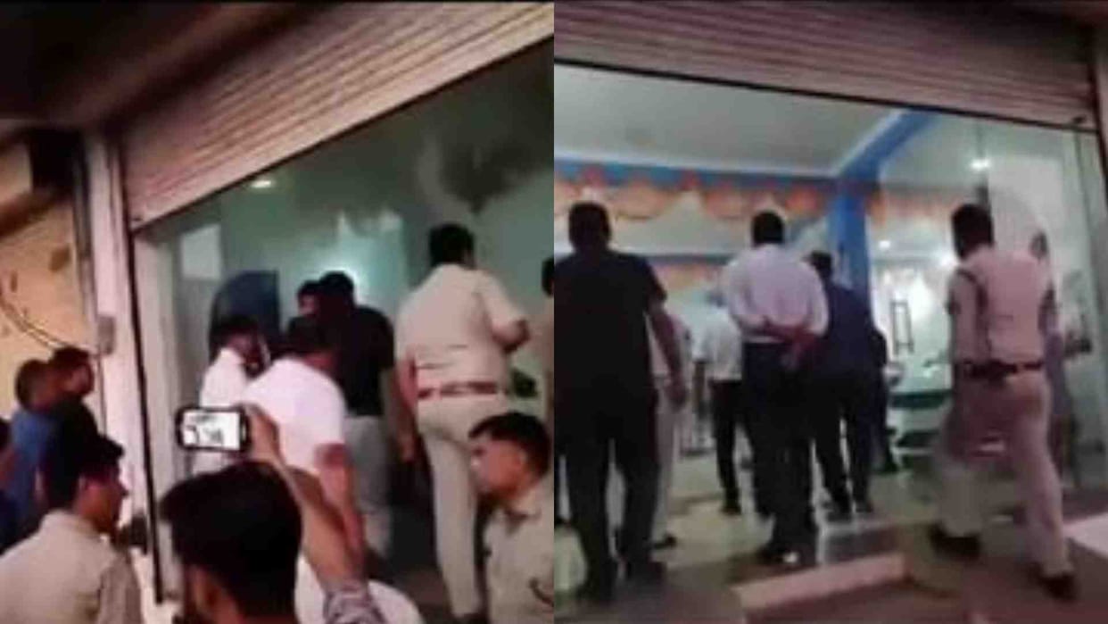 Shivpuri News: BJP MLA and district vice president face to face in car showroom possession dispute