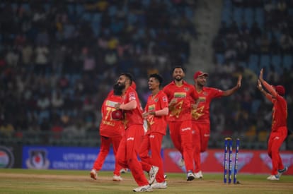 UP T-20 League: Meerut became champion due to Madhav's captaincy innings, defeated Kanpur Superstars by five w