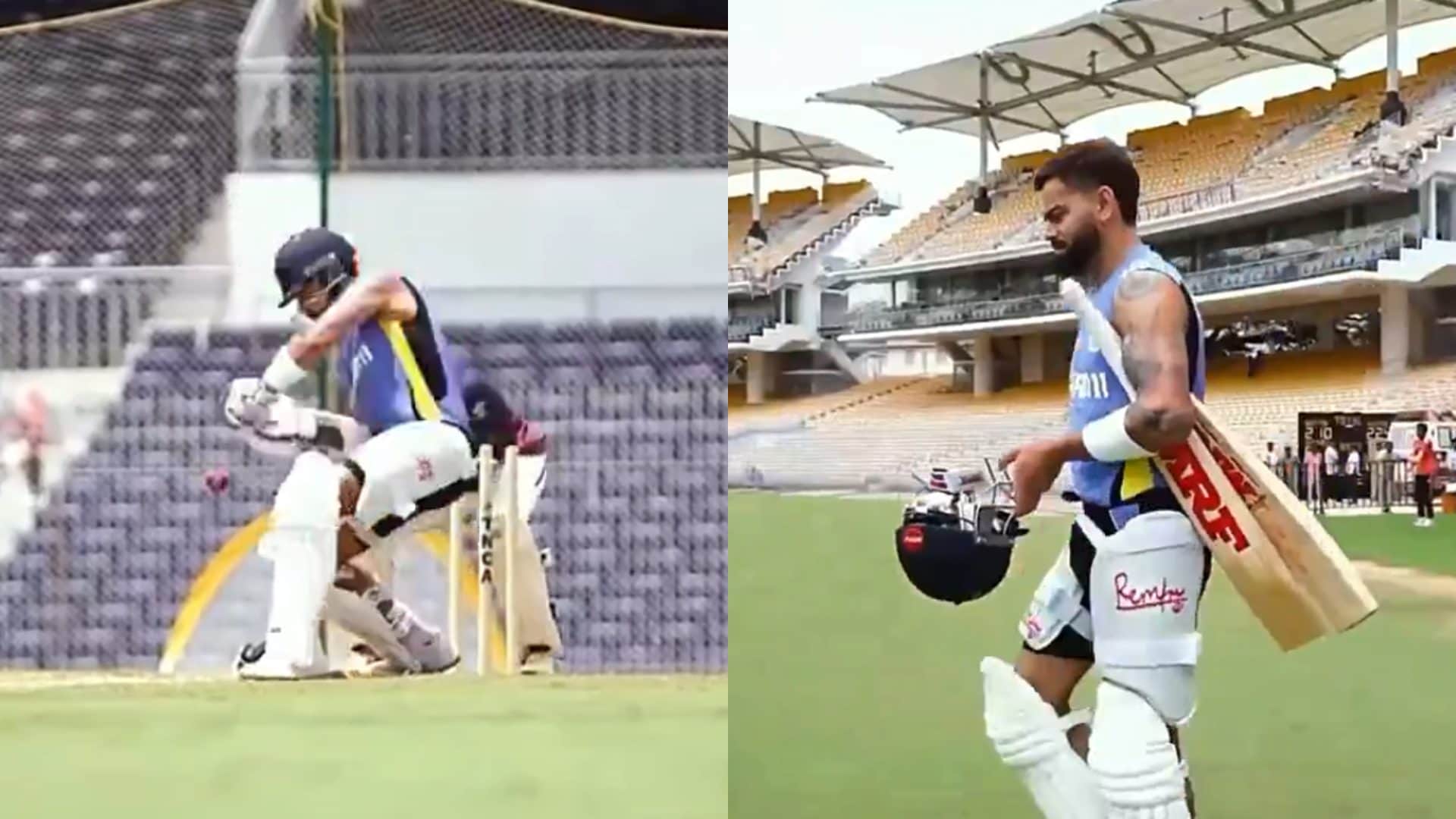 Video: Virat Kohli came in angry young man mode, broke the stadium wall by playing a powerful shot ind vs ban