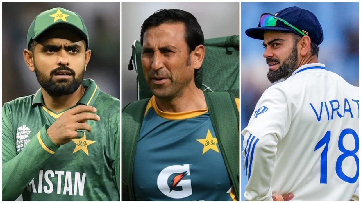 Younis Khan advice to Babar Azam, says he should learn major lesson from Virat Kohli regarding captaincy