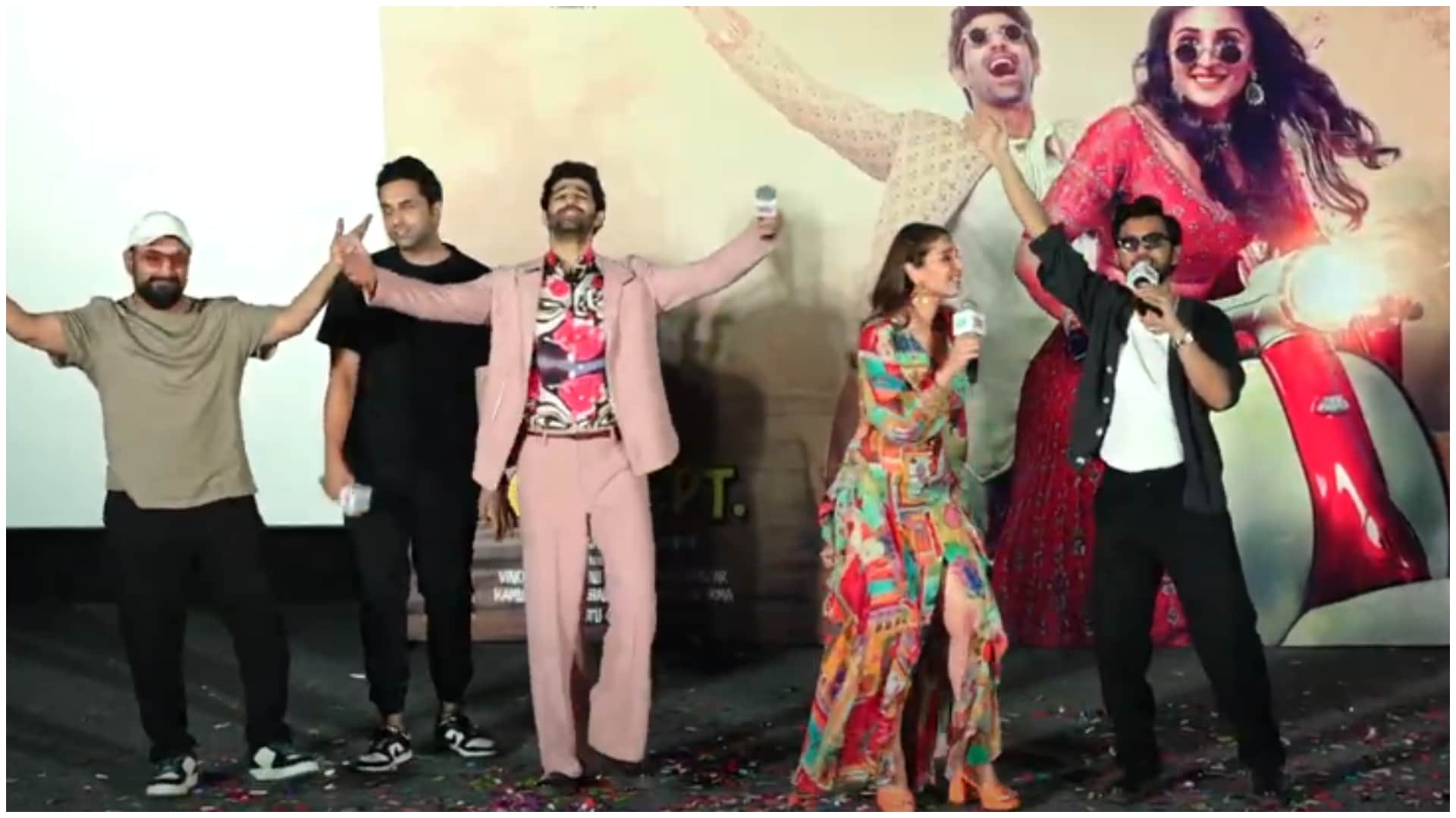 Dhvani Bhanushali Aashim Gulati did fun at Music Launch of film Kahan Shuru Kahan Khatam