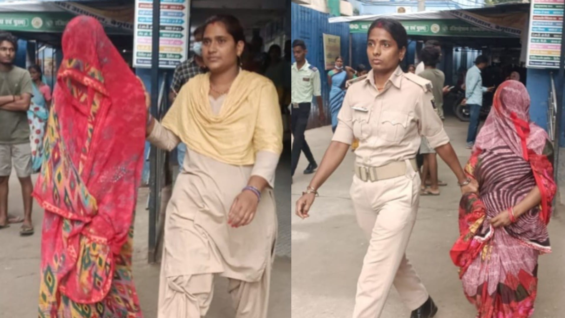 Bihar News: The female guard of Sadar Hospital in Begusarai had stolen the child, Police caught three
