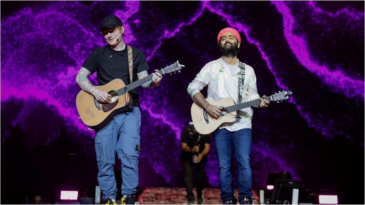Arijit Singh performed with ed sheeran in london shared post show gratitude see pics