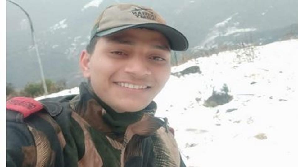 Bike collides with divider while trying to save cow Lance Naik dies