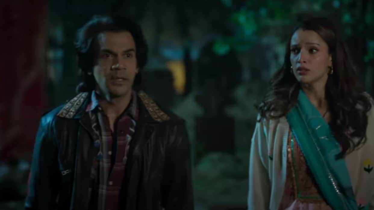 Rajkummar Rao Drops Funny Horror Graveyard Video Triptii Dimri Ahead of Vicky Vidya Ka Woh Wala Video Release