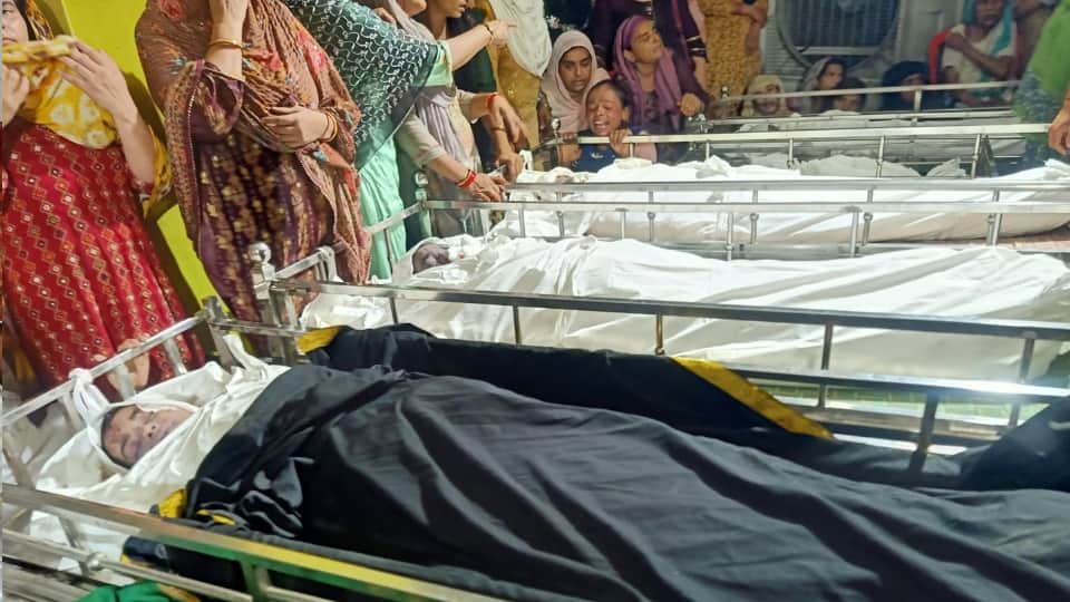 Meerut Building Collapse Blood clots formed in head due to being buried in rubble pm report revealing