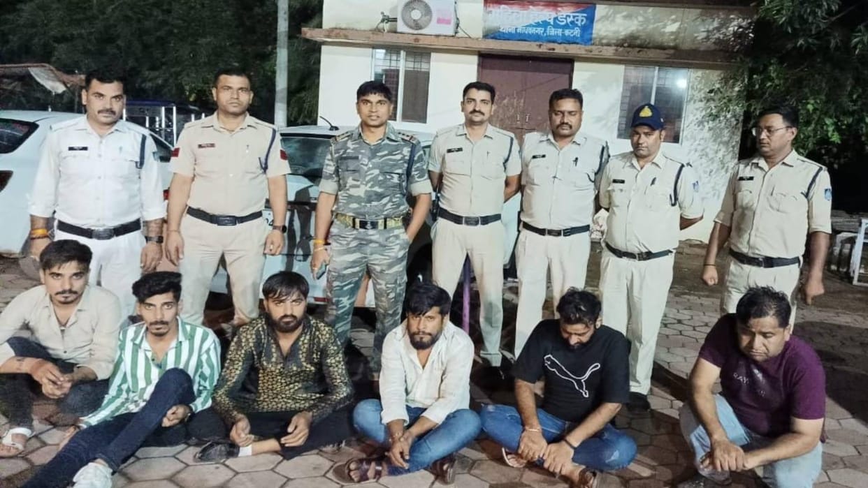 Katni News 28 miscreants caught 12 hours before festival peace maintained with preventive action