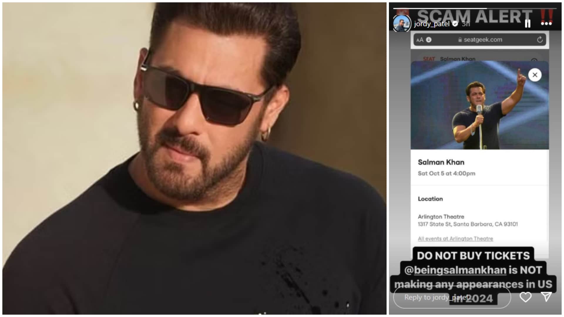 Sikandar actress Salman Khan team has issued a warning against scam related to fake event in the United States