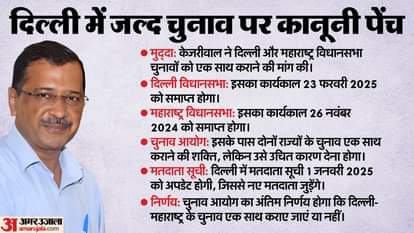 दिल्ली में जल्द चुनाव पर कानूनी पेंच