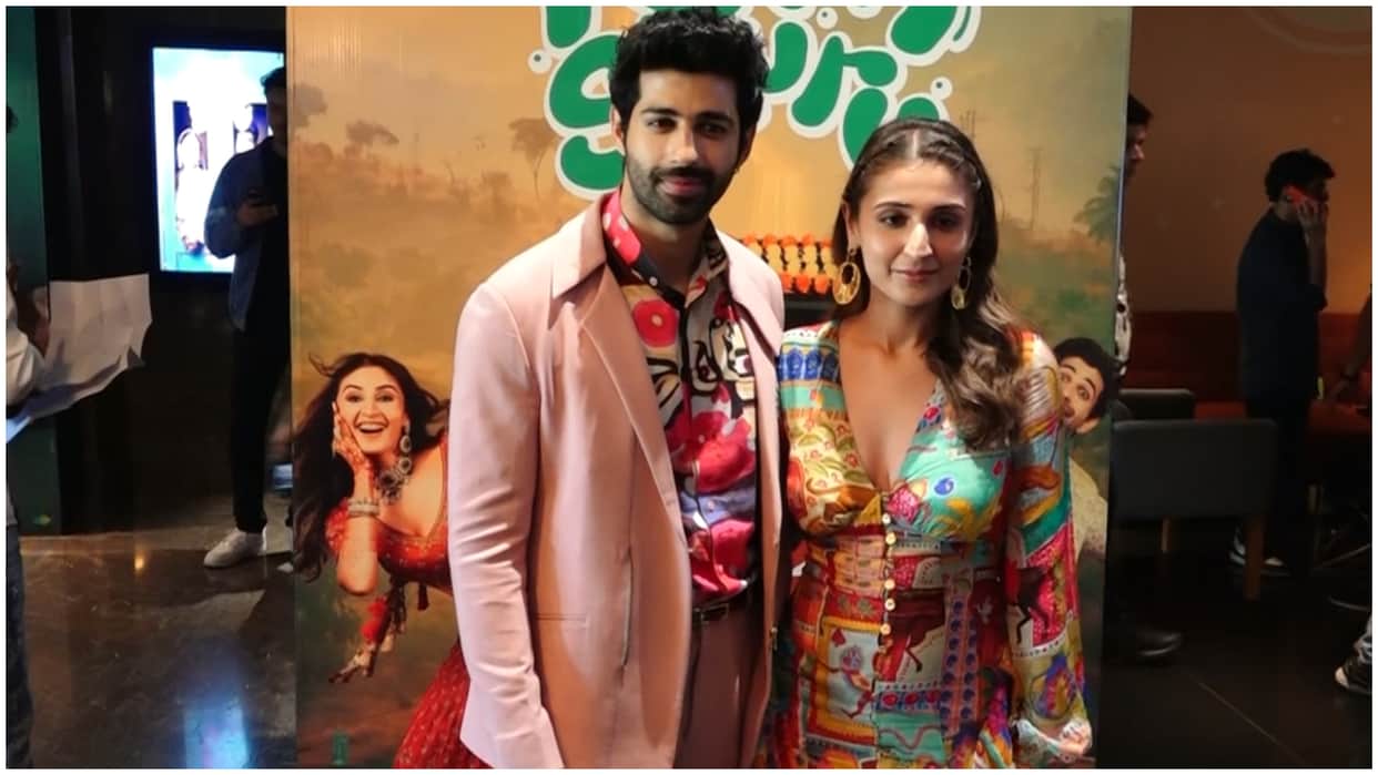 Dhvani Bhanushali Aashim Gulati did fun at Music Launch of film Kahan Shuru Kahan Khatam
