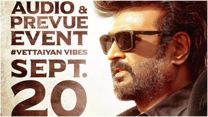 Superstar Rajinikanth and Amitabh Bachchan Vettaiyan Audio launch and Prevue event date announced