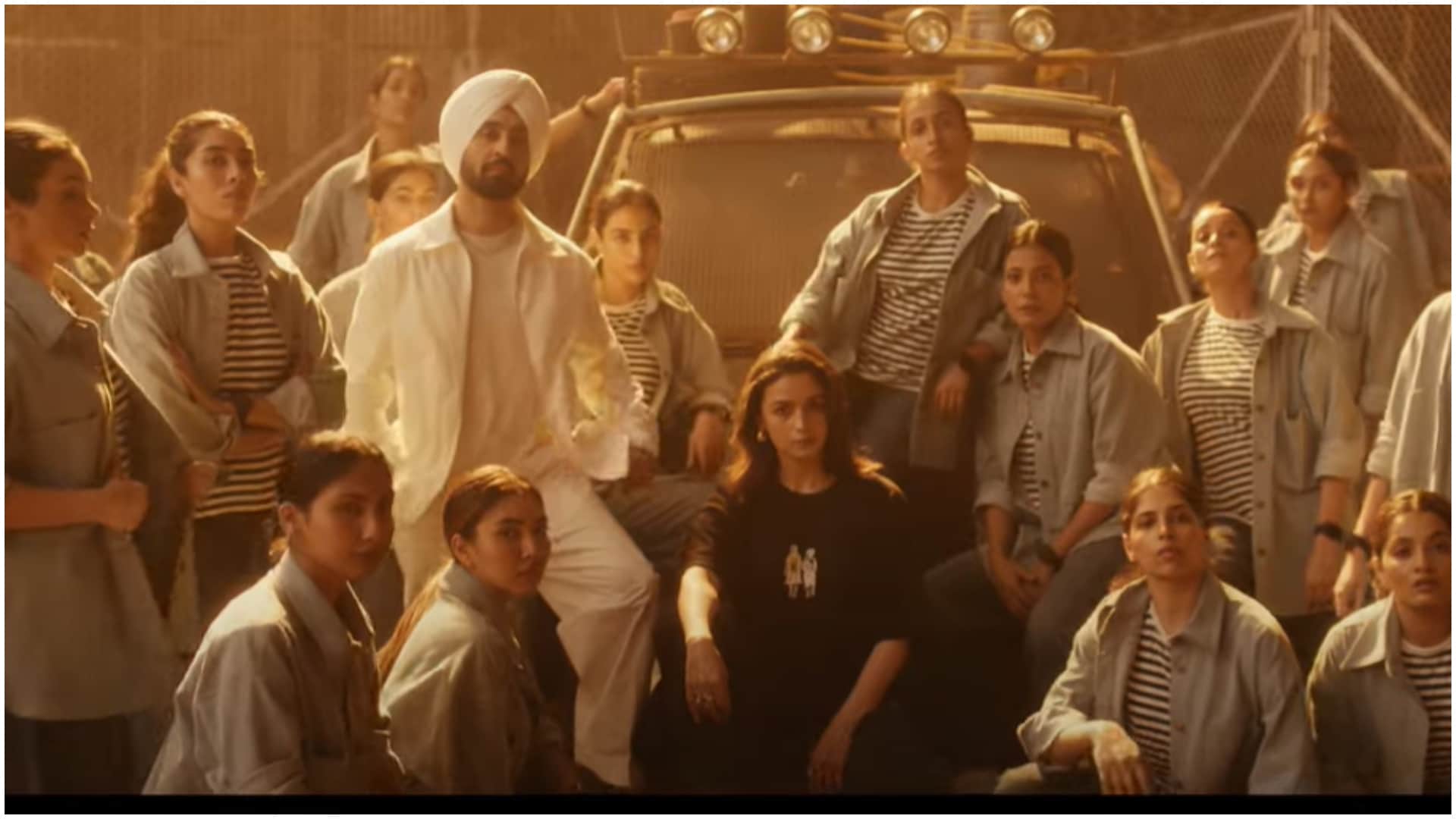 Vedang Raina Alia Bhatt upcoming action thriller Movie Jigra Song Chal Kudiye OUT Diljit Dosanjh