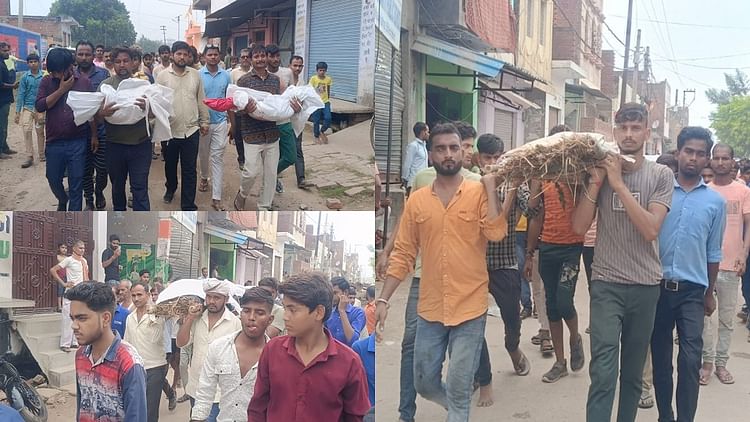 फिरोजाबाद ब्लास्ट: एक के बाद एक आईं पांच लाशें...मासूमों के शव देख बेसुध हुई मां, चीत्कारें चीर रहीं थीं कलेजा