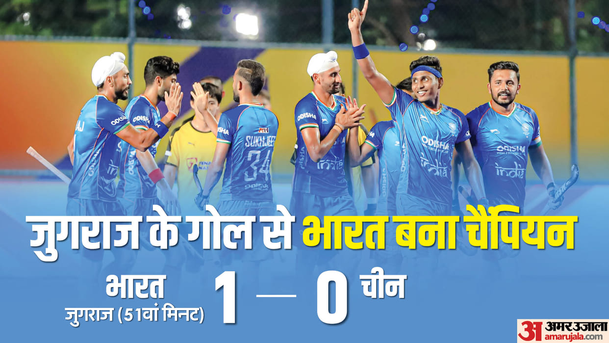 India vs China Hockey Final Highlights Asian Champions Trophy 2024 Hockey Final Match Result Winnner