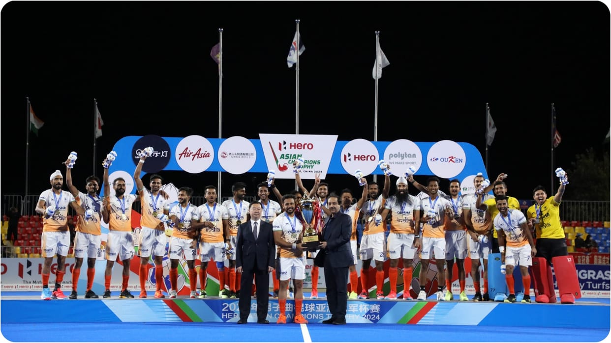 India vs China Hockey Final Score Asian Champions Trophy 2024 Hockey Final Match Result Winnner