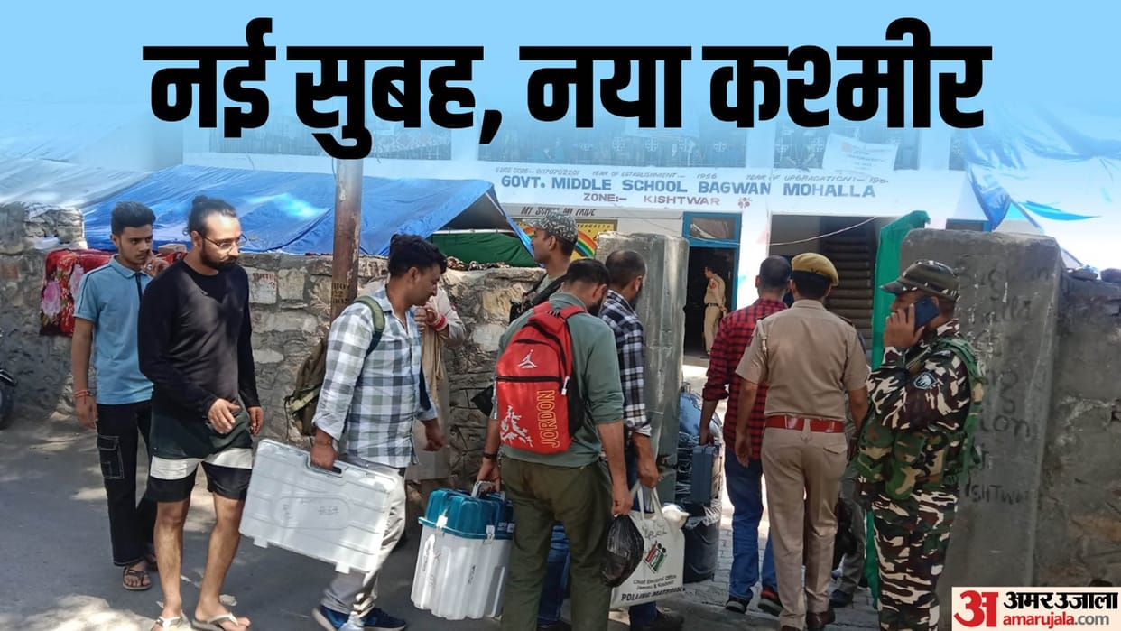 Voting for the first phase of assembly elections in Jammu and Kashmir will begin at 7 am on Wednesday