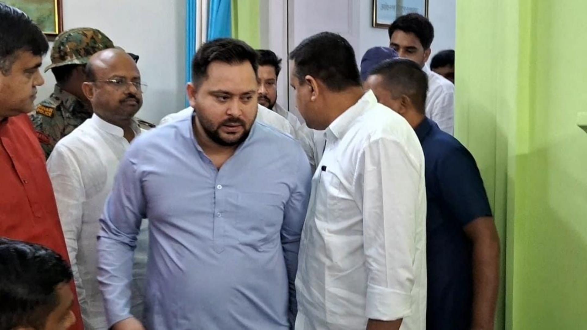 Jan Samvad Program Muzaffarpur: Tejashwi Yadav says PM Modi is against caste based census, attack on CM Nitish