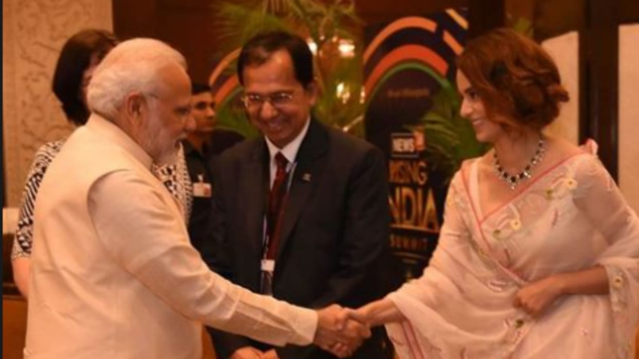 PM Narendra Modi Birthday Emergency Actress Kangana Ranaut Drop wish with Caption Greatest Leader
