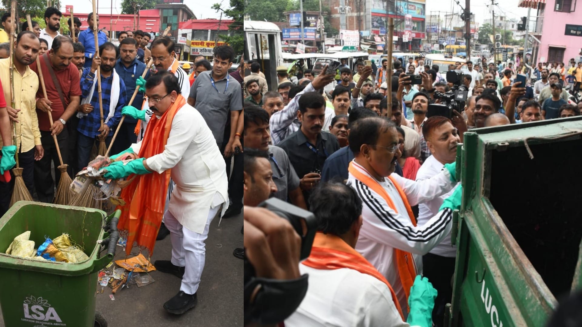 BJP celebrates PM Narendra Modi's birthday.