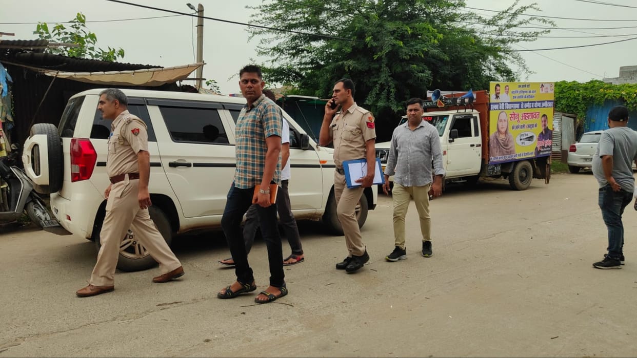 Haryana: A young man was kidnapped just 10 meters away from the police post