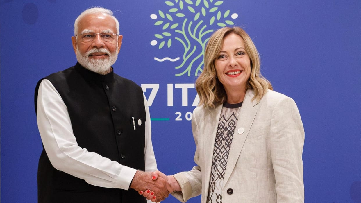 Italian PM Giorgia Meloni extended warm greetings to Prime Minister Modi on his 74th birthday