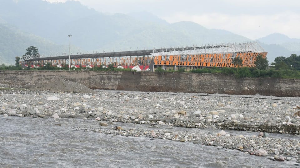 Gaula river caused damage to Railways, NHAI, Sports Department and PWD in haldwani