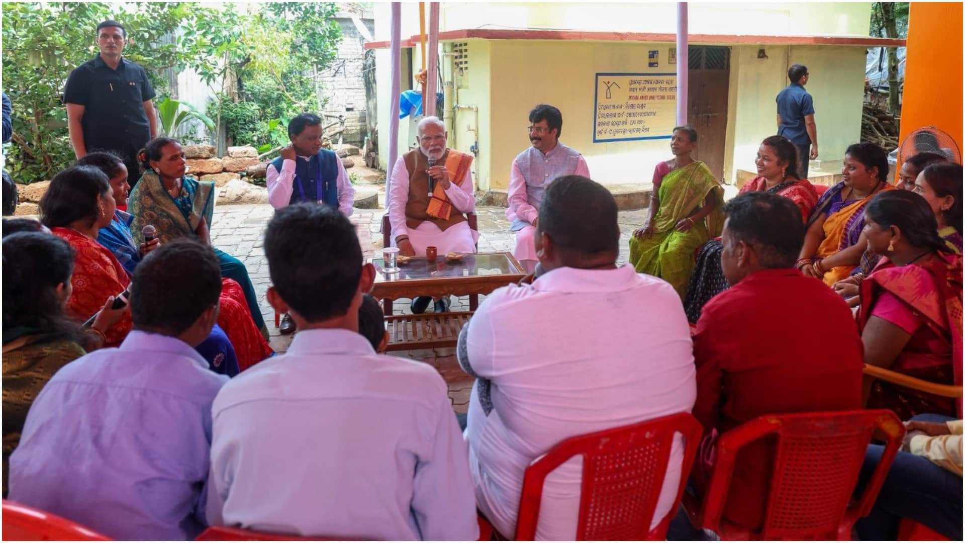 Delightful conversations: PM Modi interacts with PM Awas Yojana beneficiaries in Odisha