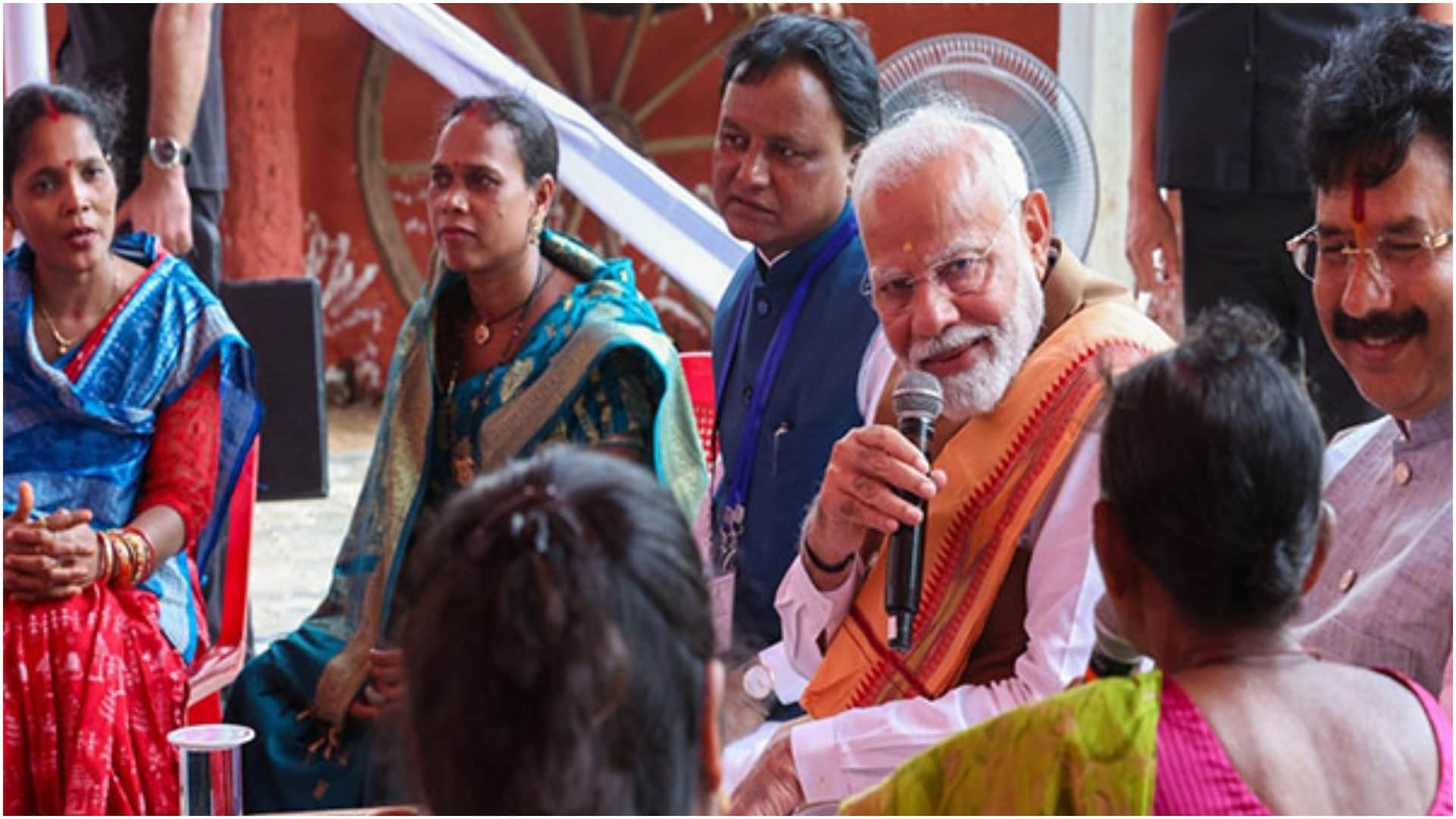 Delightful conversations: PM Modi interacts with PM Awas Yojana beneficiaries in Odisha