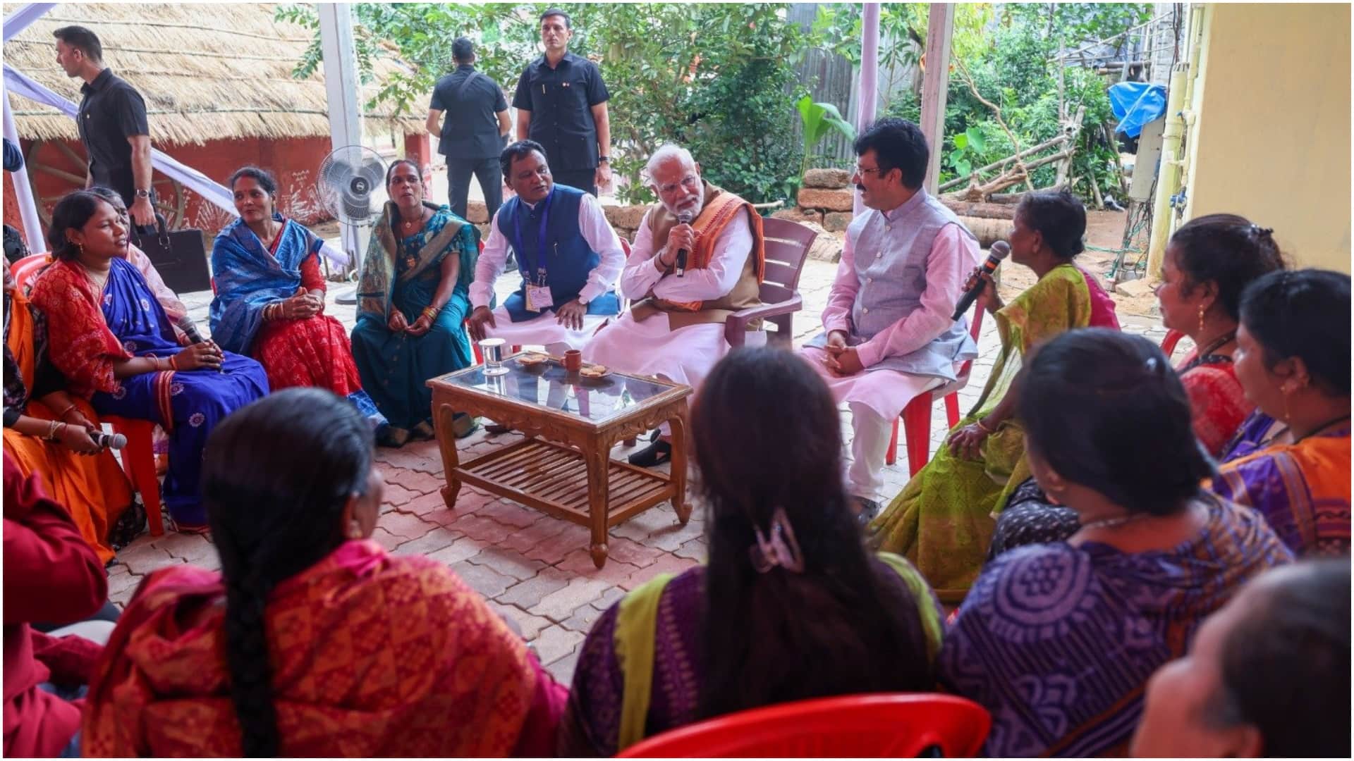 Delightful conversations: PM Modi interacts with PM Awas Yojana beneficiaries in Odisha