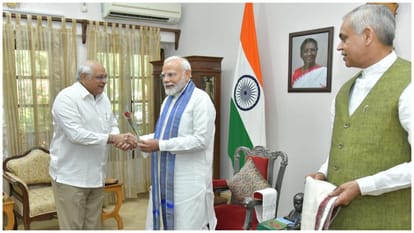 PM Narendra Modi Birthday Turns 74 President Droupadi Murmu and Other Personalities Extend Wishes