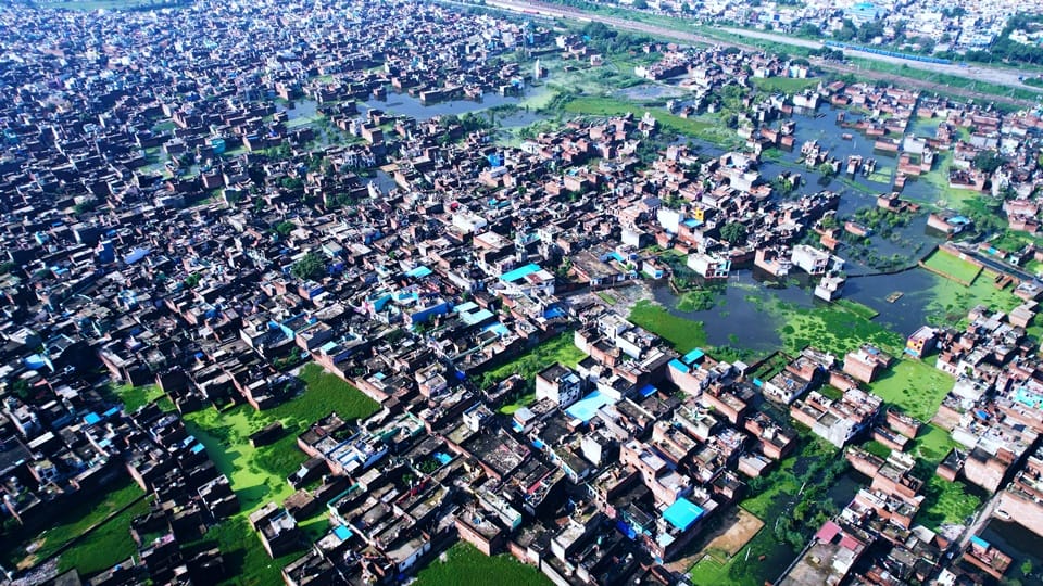 Many villages in Moradabad district are submerged in flood, traffic is disrupted