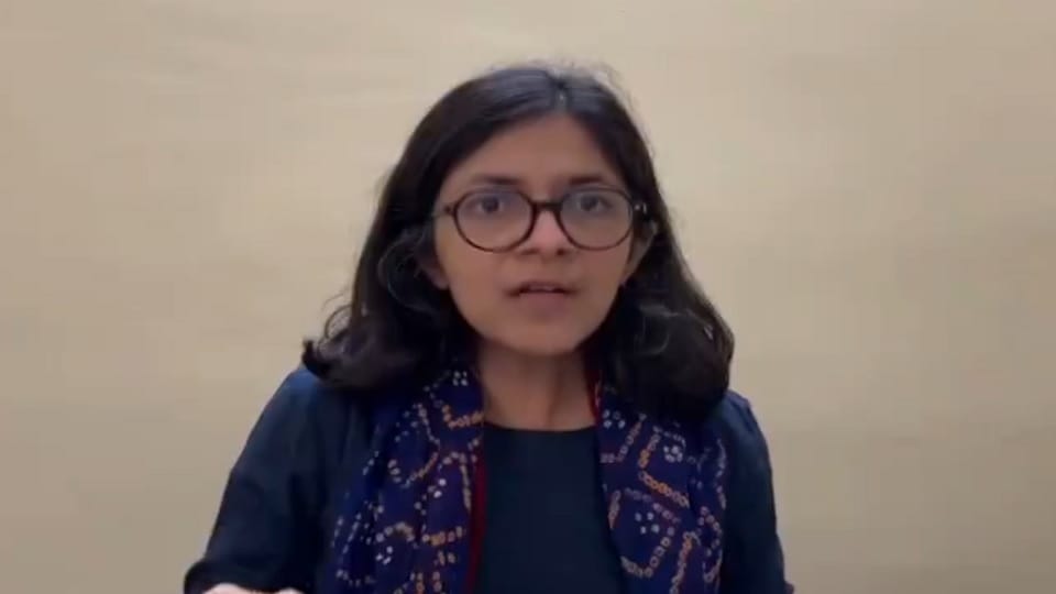 As soon as Atishi name was announced Afzal Guru was mentioned Swati Maliwal targeted in Delhi