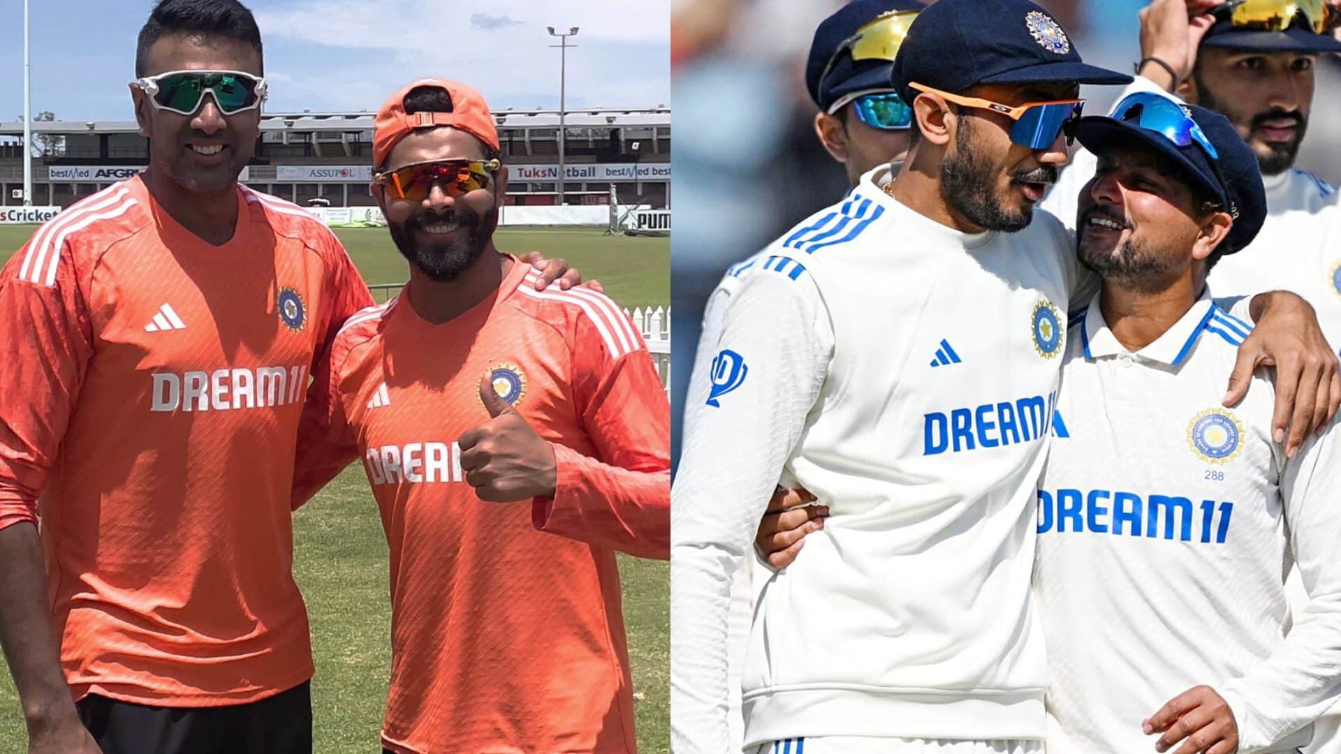 IND vs BAN Test 2024 Spinners in India Squad for Bangladesh Test Series Ashwin Jadeja and Kuldeep Yadav