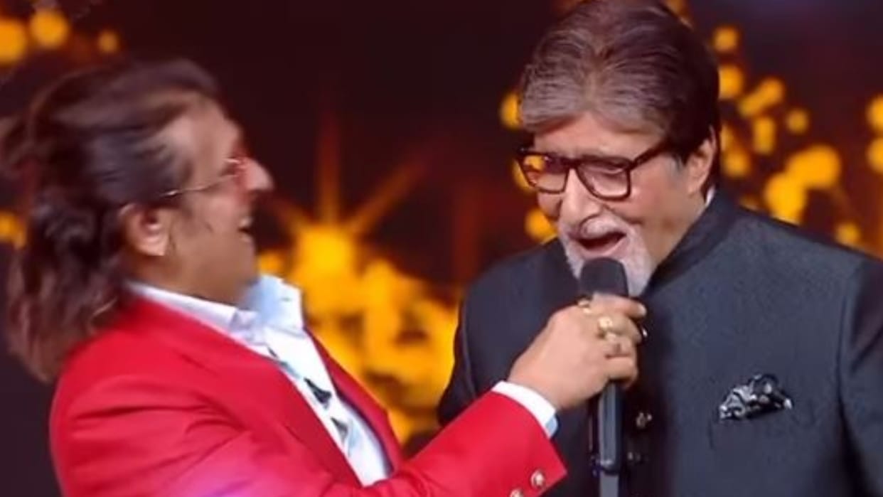 Amitabh Bachchan Sings His Hit Song Pardesiya Grooves With Sonu Shreya on KBC Video Goes Viral