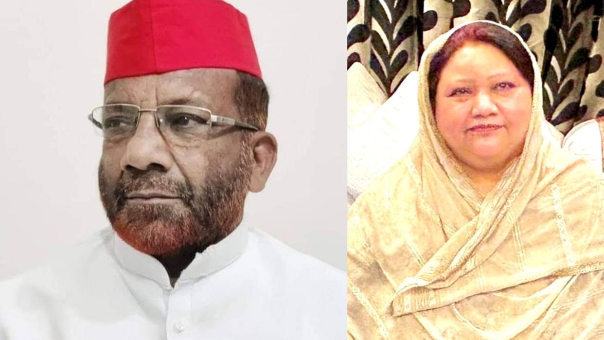 SP MLA Zahid Jamal Beg Samadhi and son brother-in-law in police custody in bhadohi