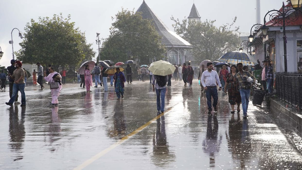 Himachal Weather Light rain expected in Himachal from 19 to 23 September yellow alert in many areas today