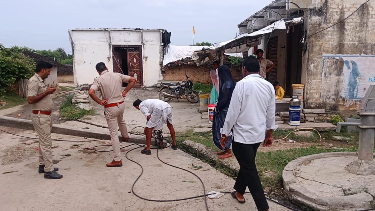 Accident during religious procession in Chittorgarh