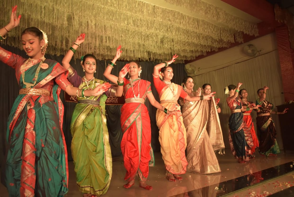 Ujjain News: Presentation of Ambikey Nupur-Naad in Ganesh Utsav of Maharashtra society