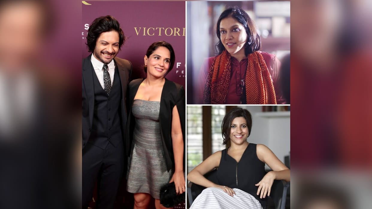 Mira Nair Zoya Akhtar praised Richa Chadha Ali Fazal Debut Production Girls Will Be Girls