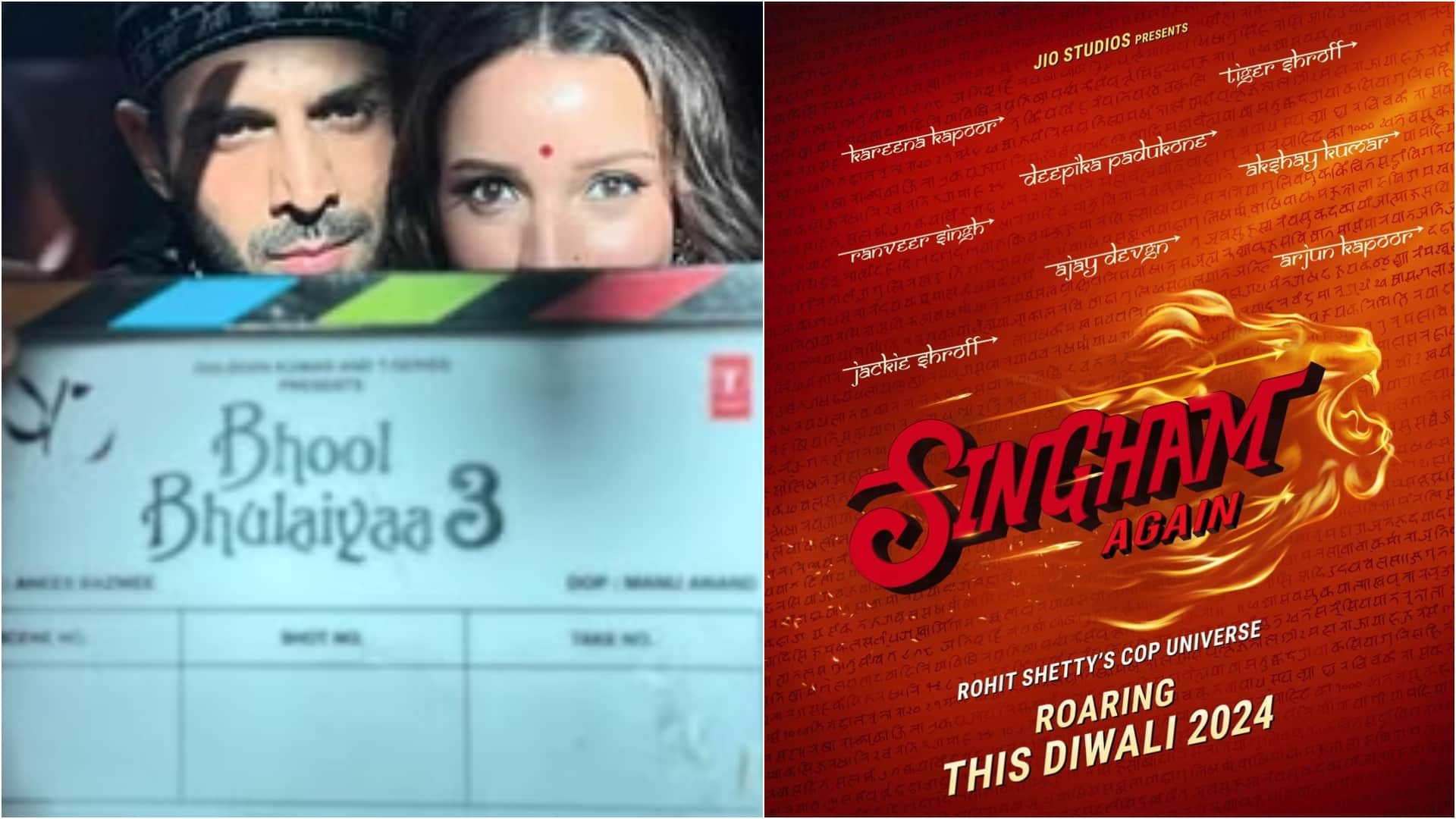 Upcoming box office clash Between these films Jigra Vicky Vidya ka woh wala video Singham Again pushpa chavva
