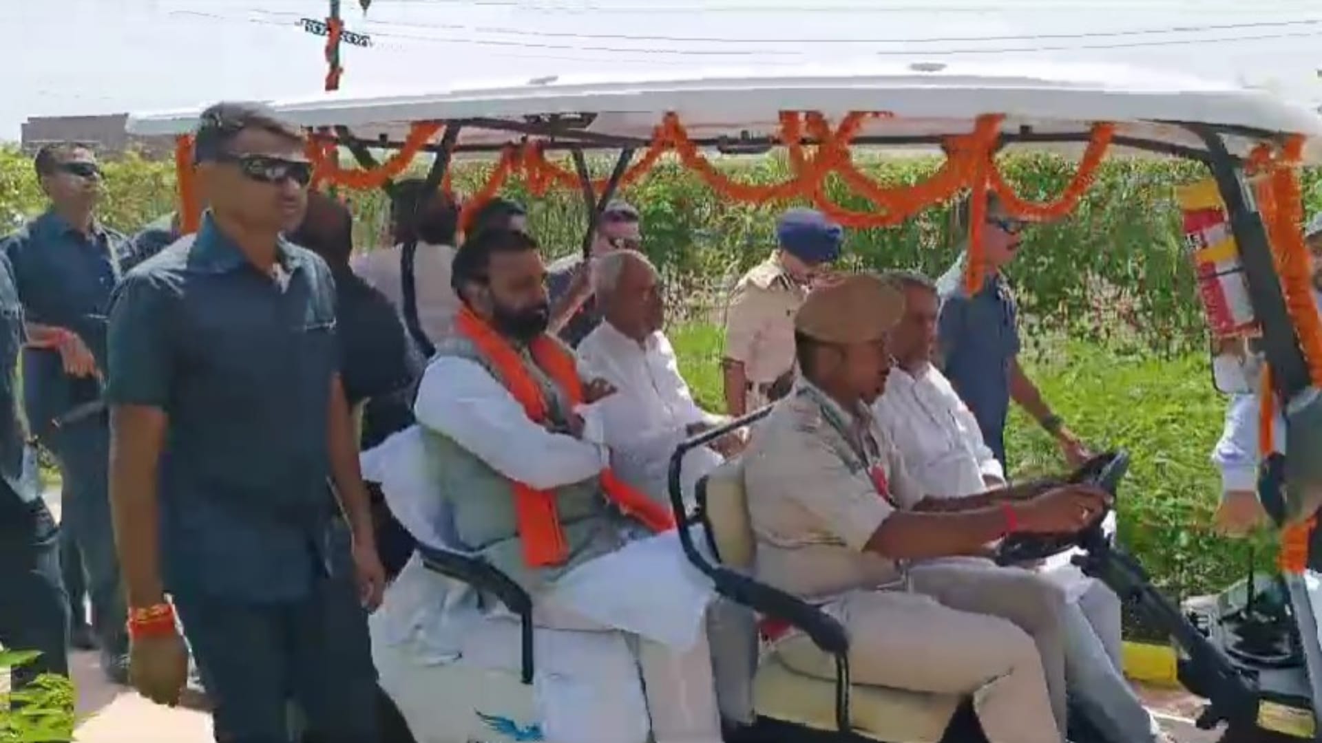 Bihar CM Nitish Kumar inaugurated wildlife eco park in Mundeshwari, Samrat Chaudhary, Prem Kumar