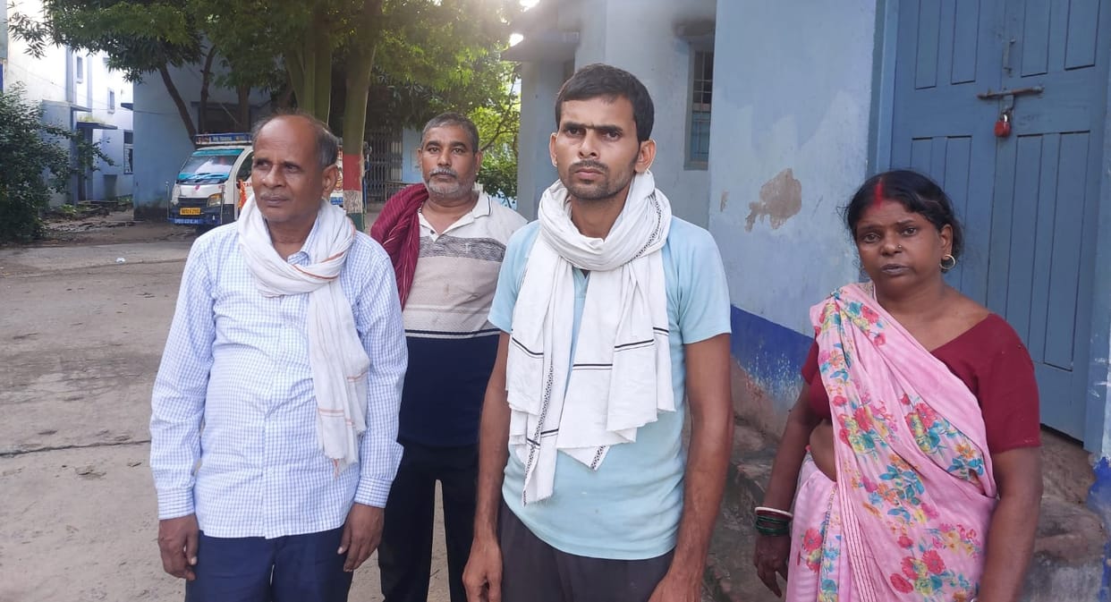 Bihar: Murder of a young man in Nalanda, murderer said - he beat him and buried his body in the bathroom.
