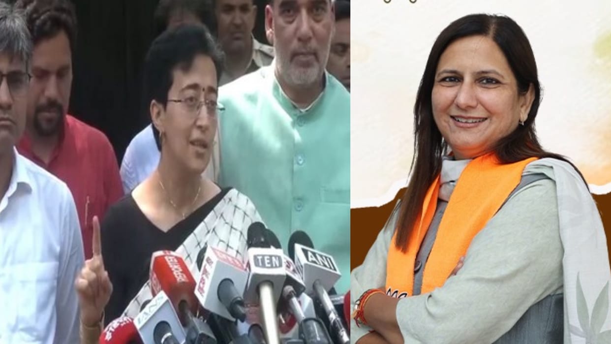 BJP MP's allegation on Delhi's future CM, said- Atishi saw failure in the department she handled