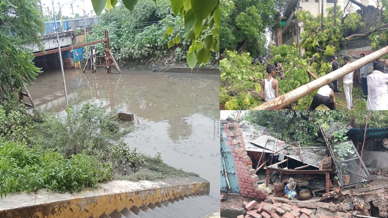 Weather Update: More than 50 localities in Kanpur submerged due to torrential rain