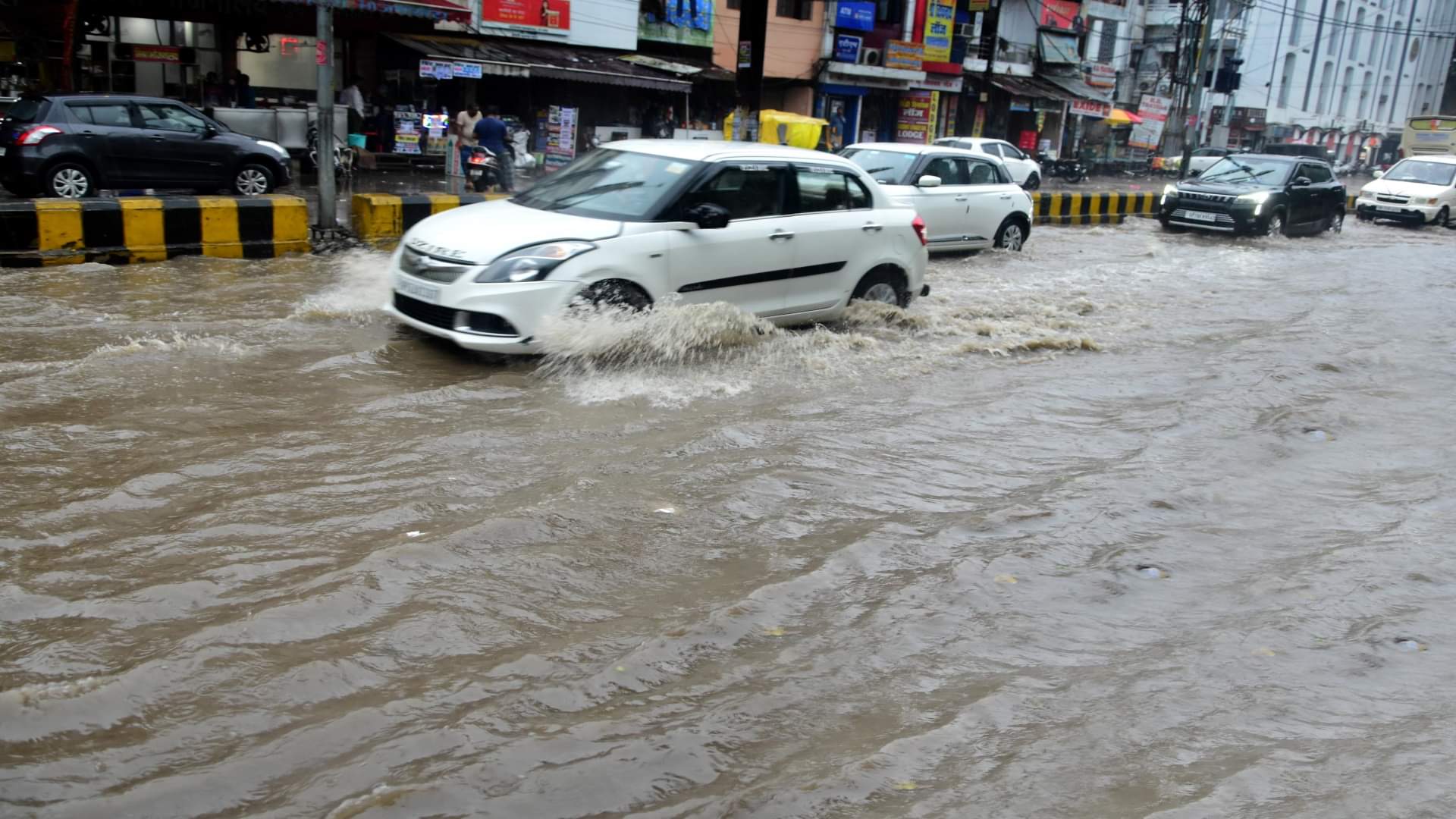 First the flood left people homeless, now the rain took away the roof