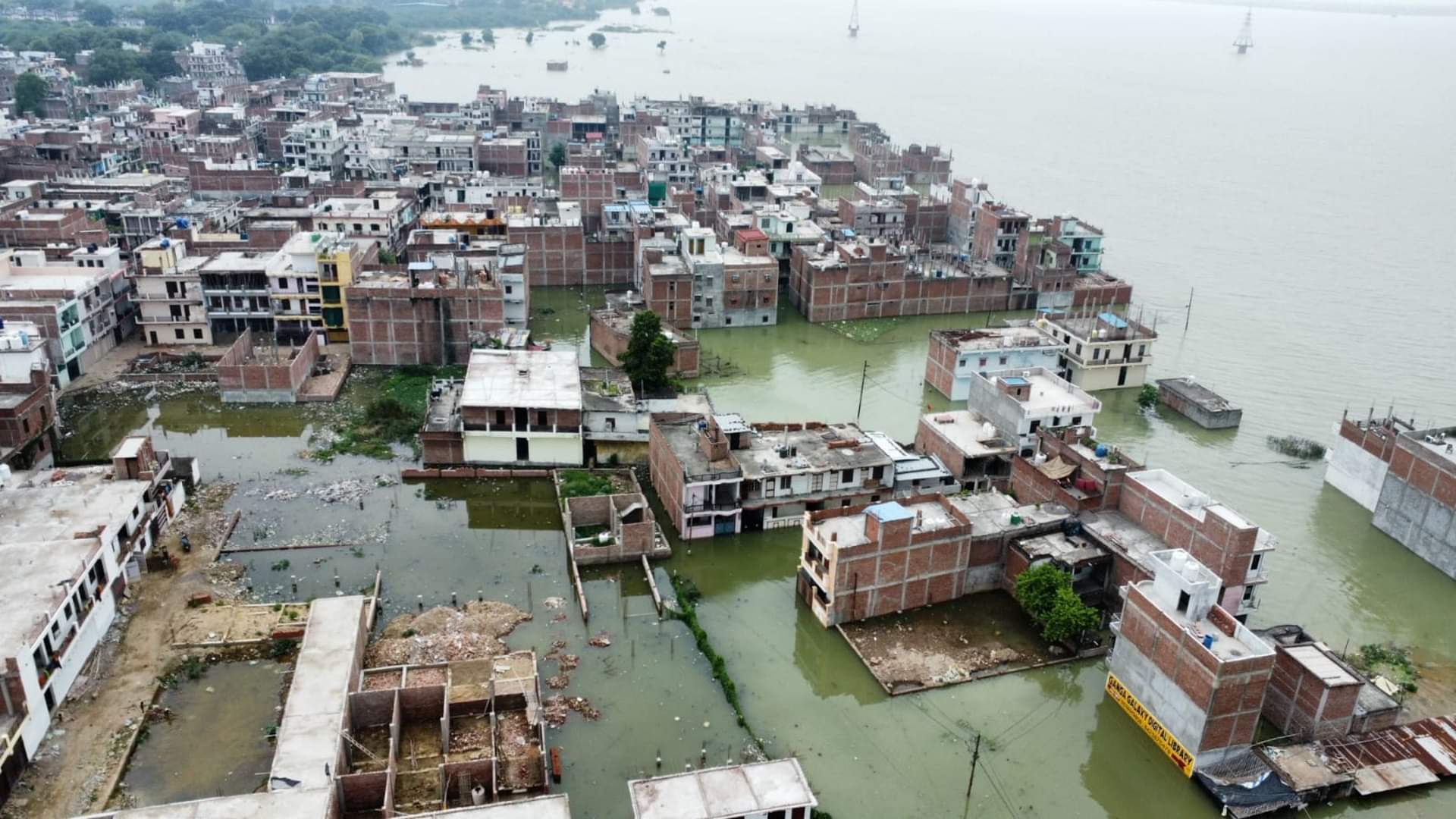 First the flood left people homeless, now the rain took away the roof